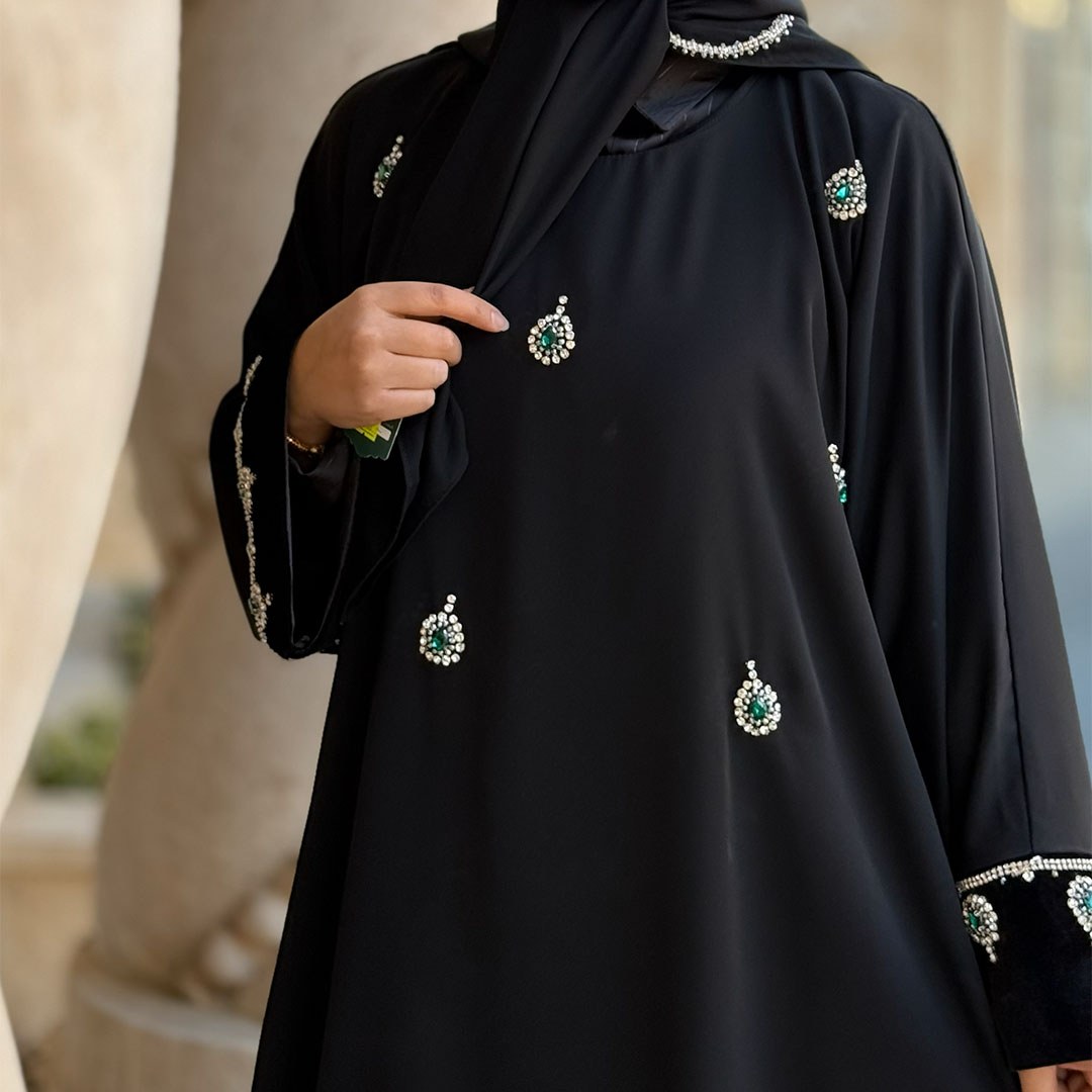 عبا یاسمین زمرد